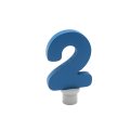 Ahrens - 412 - Holzzahl 2 blau