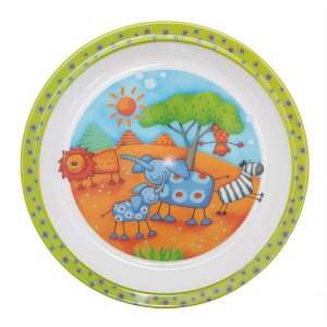 rundum - 00138 - Melamin Teller Safari (grün)