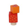 rundum - 00193 - Stecker Päckchenstapel orange / rot