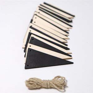 Grimms - 93150 - Wimpelkette monochrom