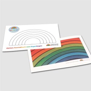 Grimms - 70403 - Kleines Malbuch vom Regenbogen und seine...