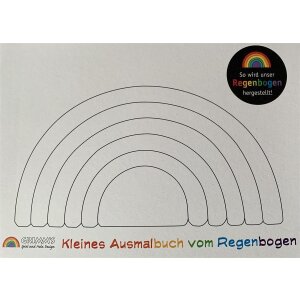 Grimms - 70403 - Kleines Malbuch vom Regenbogen und seine...