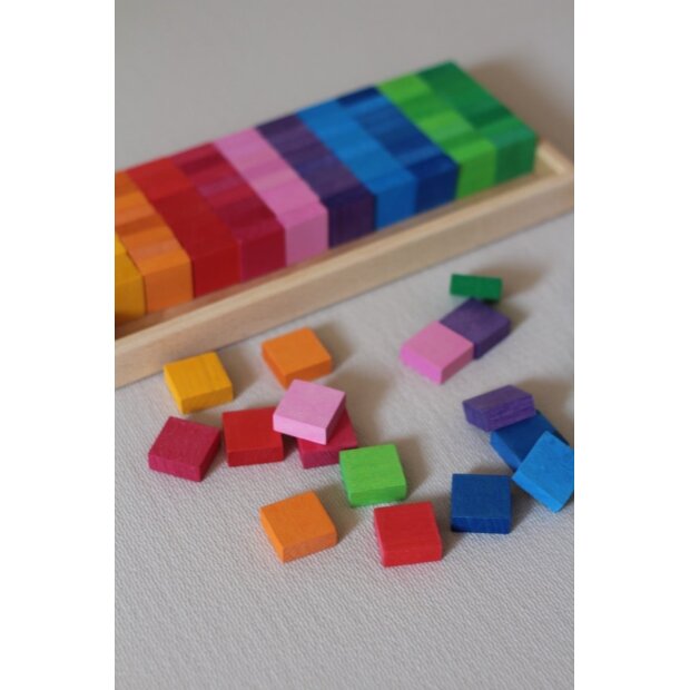 Bauspiel - 0160 - Mosaikplättchen - Bausteine 100 Teile