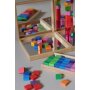 Bauspiel - 0160 - Mosaikplättchen - Bausteine 100 Teile