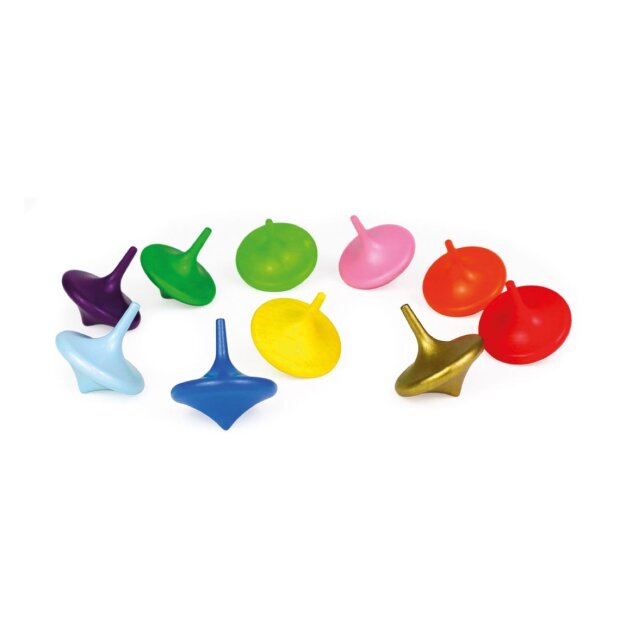 Bauspiel - 1051 - NEU - Kreiselbrett + 10 Kreisel