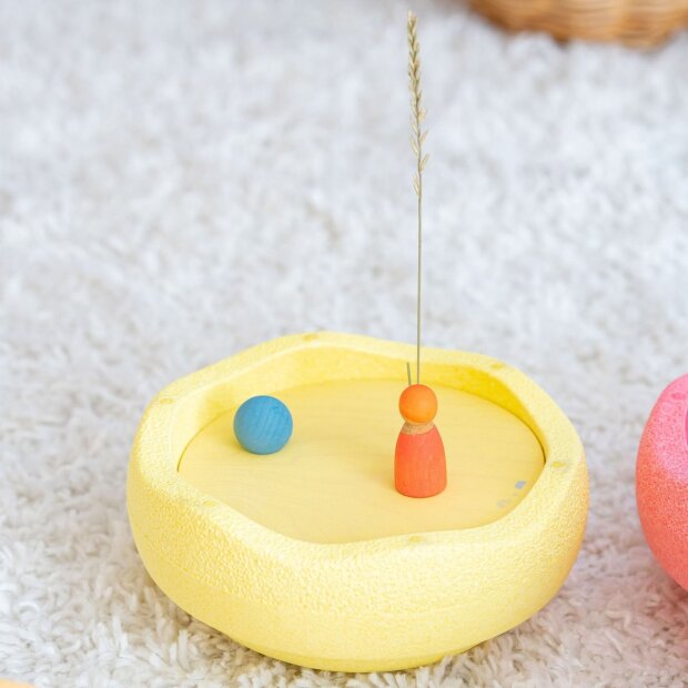 Grimms - 10255 - GRIMM’S x Stapelstein® Kullerscheiben Warm Pastell