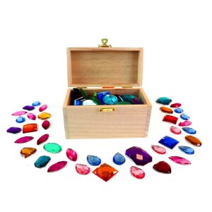 Bauspiel - 3120 - Funkelschatz in Truhe 72 Teile