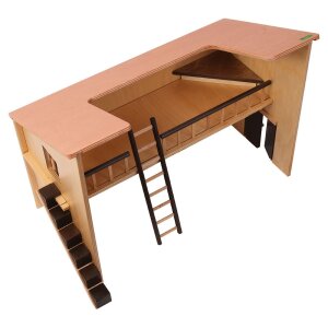 Beck Holzspielzeug - 10020 - Stall - Bauernhof