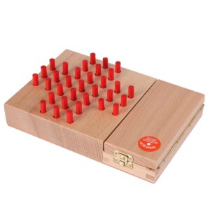 Beck Holzspielzeug - 50002 - Geduldspiel Solitaire /...