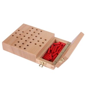 Beck Holzspielzeug - 50002 - Geduldspiel Solitaire /...