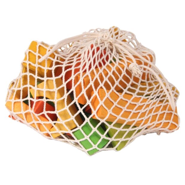 Beck Holzspielzeug - 60032 - Ergänzungsbausteine bunt