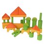 Beck Holzspielzeug - 60032 - Ergänzungsbausteine bunt