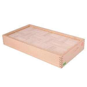 Beck Holzspielzeug - 60041 - Aufsatzkasten mit 3 Schichten