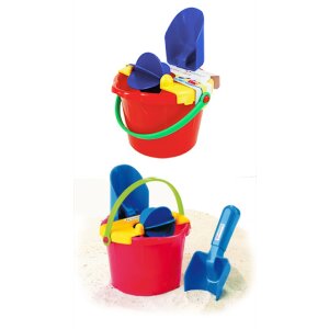 Spielstabil - 7500 - Eimer-Mühle-Set classic 3-teilig