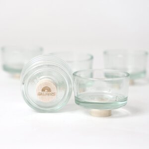 Grimms - 06112 - Teelichthalter aus Glas 5 Stück