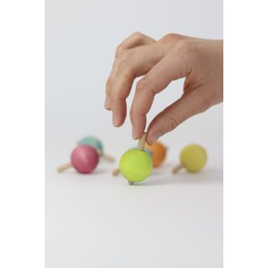 Grimms - 44200 - Pastell Kreisel - 6 Stück