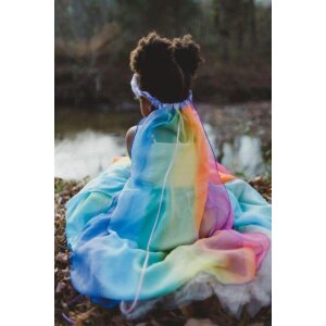 Sarah’s Silks Spielseide - Schleier Regenbogen /...