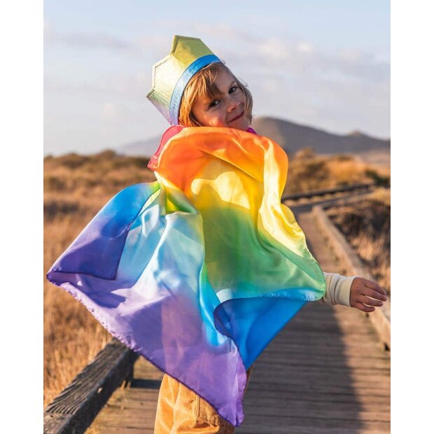 Sarah’s Silks - Seiden Spielumhang Regenbogen