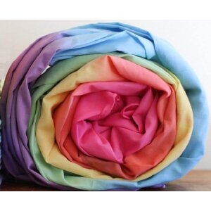 Sarah’s Silks Baumwollspieltuch Regenbogen Tuch -...