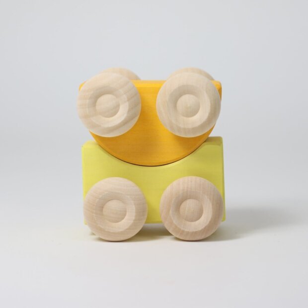 Grimms - 09330 - Stapel-Autos Gelb