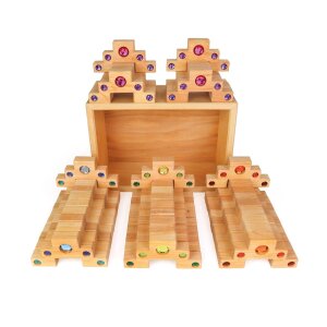 Bauspiel - 0290 - NEU - große Farbtreppe mit...