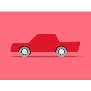 Waytoplay - 1HW-3 - Hin-und-her Holzauto - Back &...