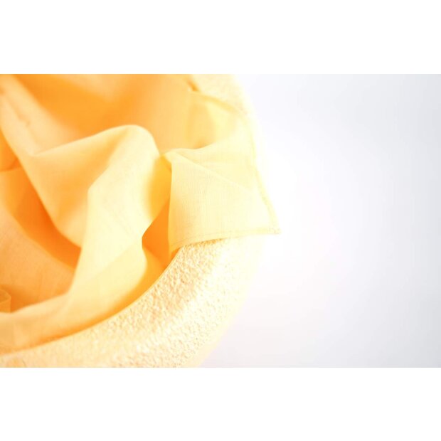 Laura`s Play Cotton - 46188 - Spieltuch Spieltuch Hell Orange 90 x 90 cm