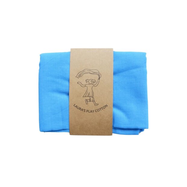 Laura`s Play Cotton - 21504 - Spieltuch Blau - 90 x 90 cm
