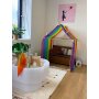 Laura`s Play Cotton - 67405A - Spieltuch Regenbogen 90 x 270 cm horizontal gestreift