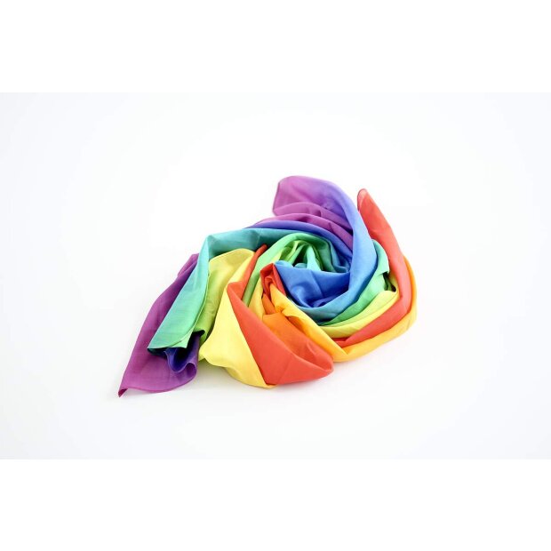 Laura`s Play Cotton - 70906 - Spieltuch Regenbogen - 145 x 145