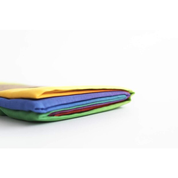 Laura`s Play Cotton - 70906 - Spieltuch Regenbogen - 145 x 145
