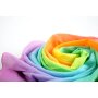 Laura`s Play Cotton - 85126 - Spieltuch Regenbogen pastell - 120 x 120 cm