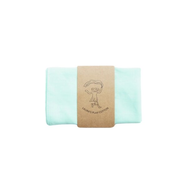 Laura`s Play Cotton - 91247 - Spieltuch Hellgrün - 50 x 50 cm