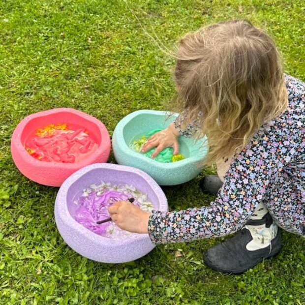 Laura`s Play Cotton - 50268 - Spieltuch - Hellrot - rosa - rosè - 50 x 50 cm