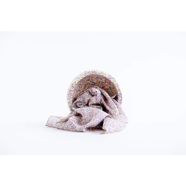 Laura`s Play Cotton - 79834 - Spieltuch Konfetti Pastel - 50 x 50 cm