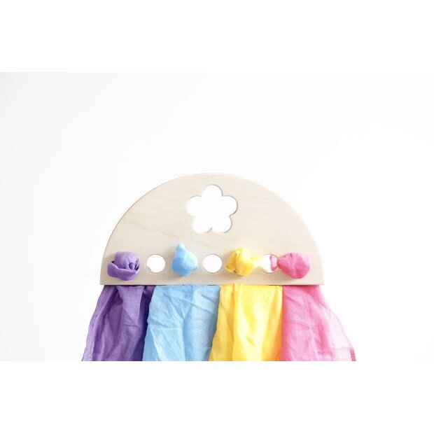 Laura’s Play Cotton - 500 - Holzdisplay Blume - klein
