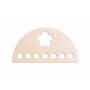 Laura’s Play Cotton - 500 - Holzdisplay Blume - klein