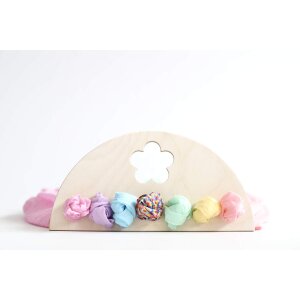 Laura’s Play Cotton - 501 - Holzdisplay Blume -...