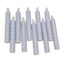 VL Home - 2200258 - Kerzen Sterne blau/weiß - 10 Stück