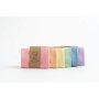 Laura’s Play Cotton - 69187 - Spieltücher SET 6x Regenbogen Pastell 50 x 50