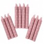 VL Home - 2200259 - Kerzen Sterne rosa/weiß - 10 Stück
