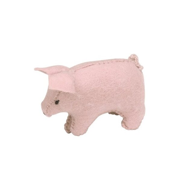 Glückskäfer - 524094 - Filzfigur Schwein, groß