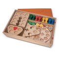 Zauberhafte Spielwiese 40-teilig Grundmodell - Fagus Holzspielzeug