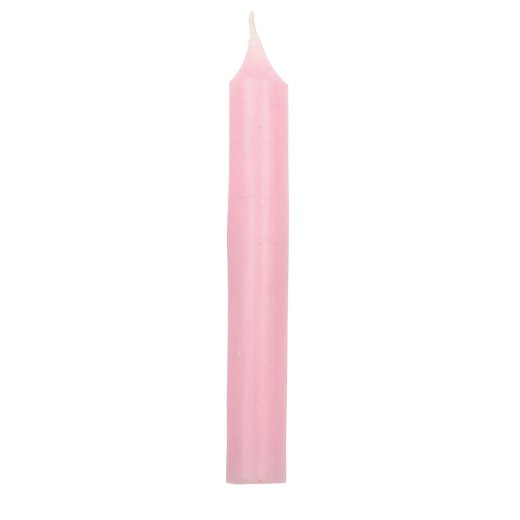 Ahrens - 107123 - Kerze einfarbig rosa