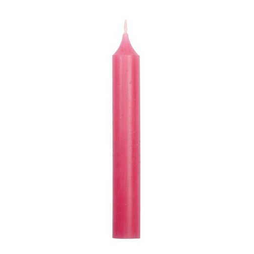 Ahrens - 107129 - Kerze einfarbig pink