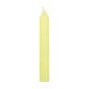 Ahrens - 107453 - Kerze einfarbig neongelb
